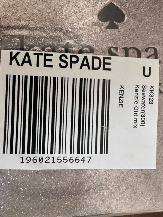 NWT - Kate Spade Kenzie Boxed Glitter Cardholder - Picture 7 of 10